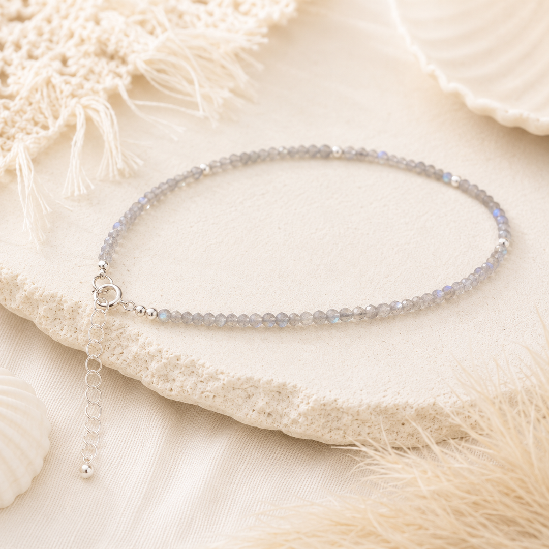 Assorted Gemstone Anklets