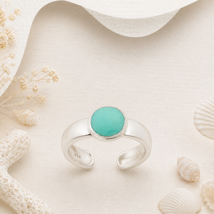 Turquoise Toe Ring