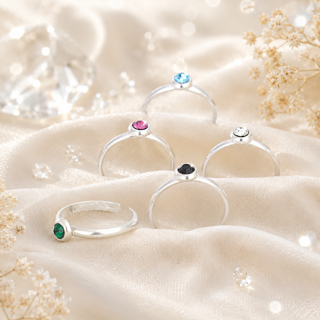 Toe ring - Sparkling toe ring