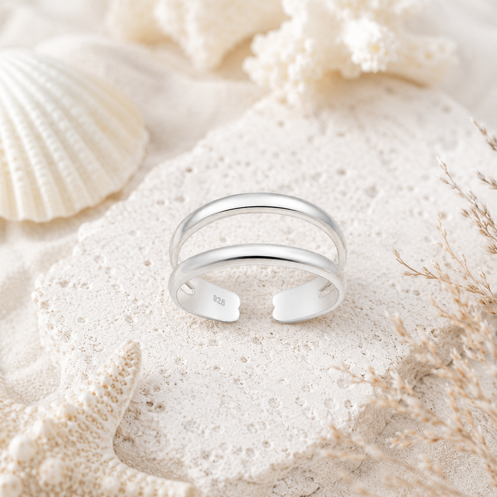 Toe ring - twin toe ring