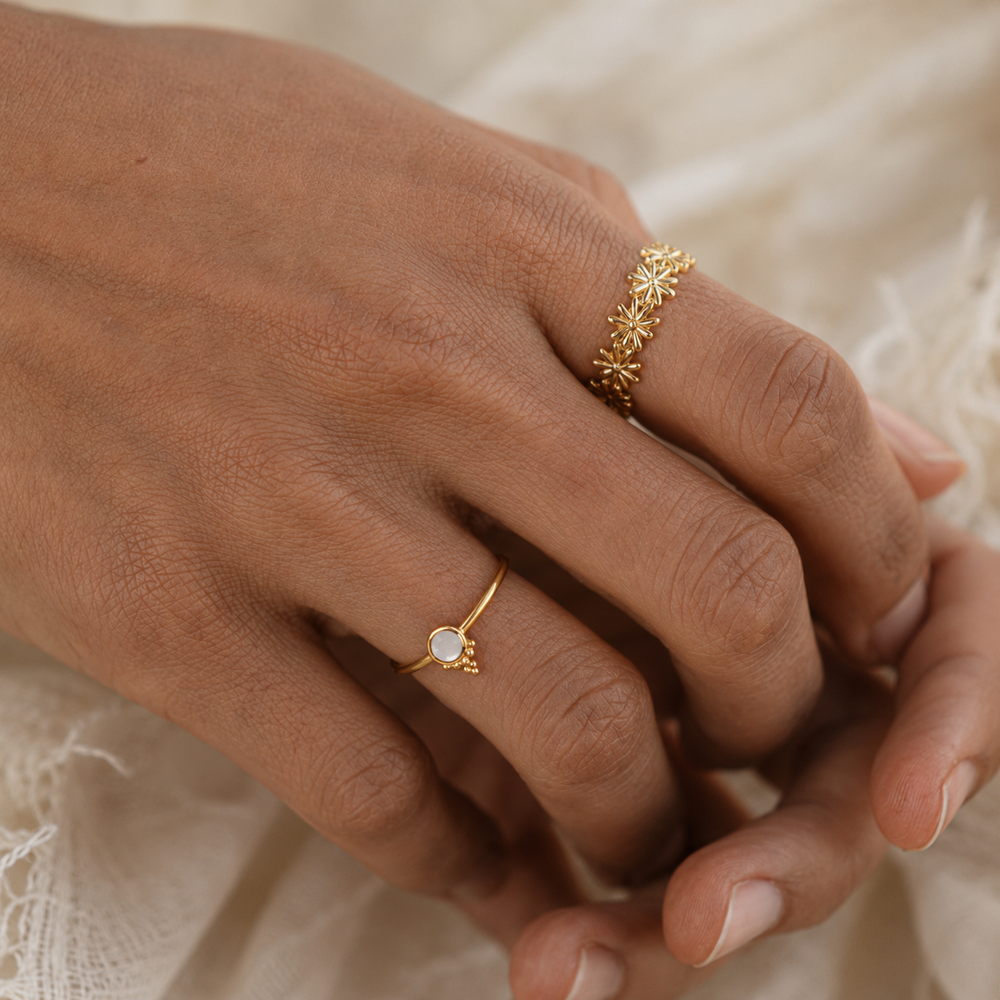 Rings - Dainty Gold Boho Ring