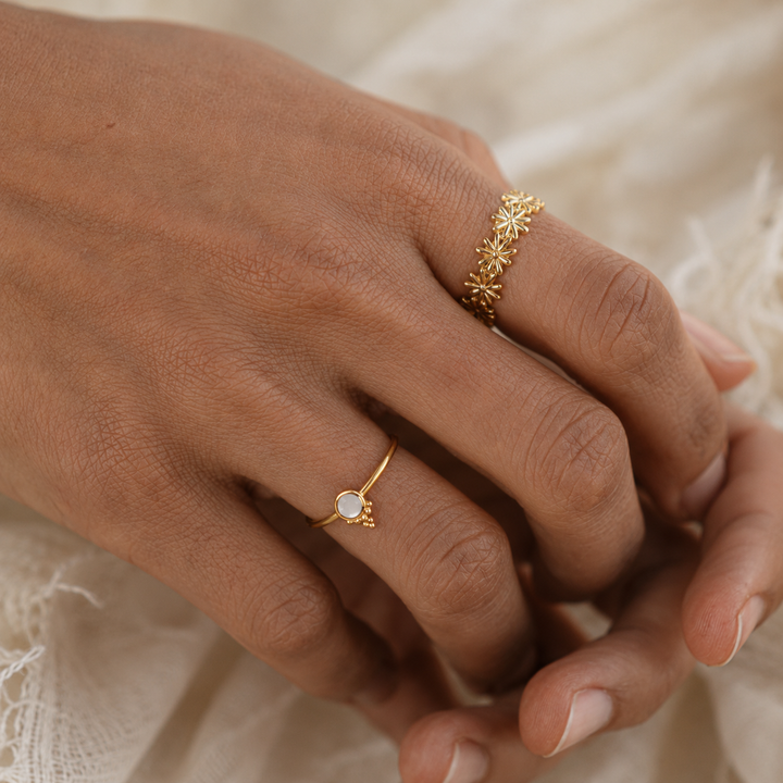 Rings - Dainty Gold Boho Ring