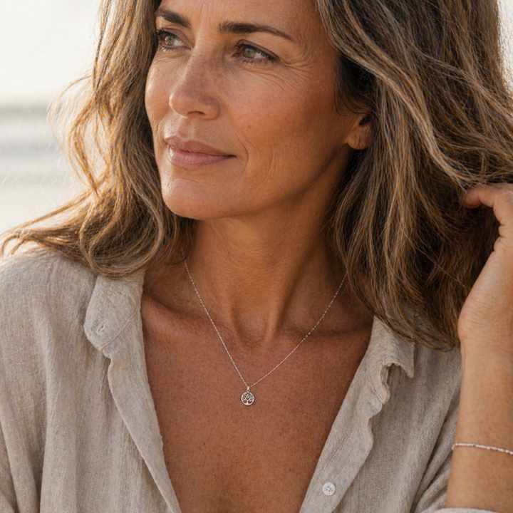Tiny Grounded Necklace