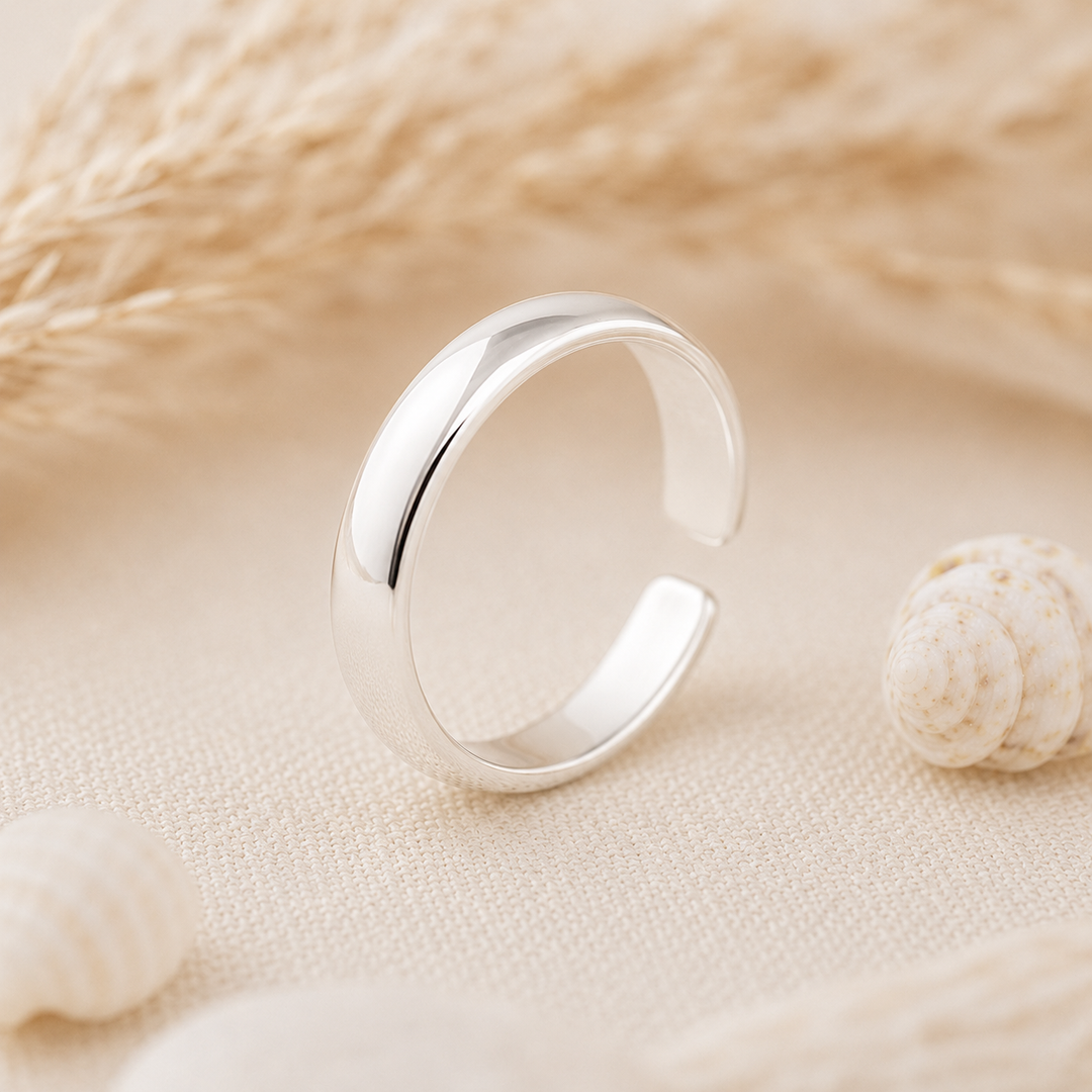 Toe ring - Sterling silver toe ring.