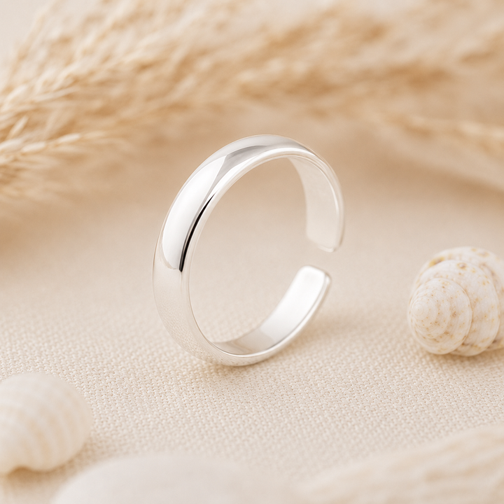 Toe ring - Sterling silver toe ring.