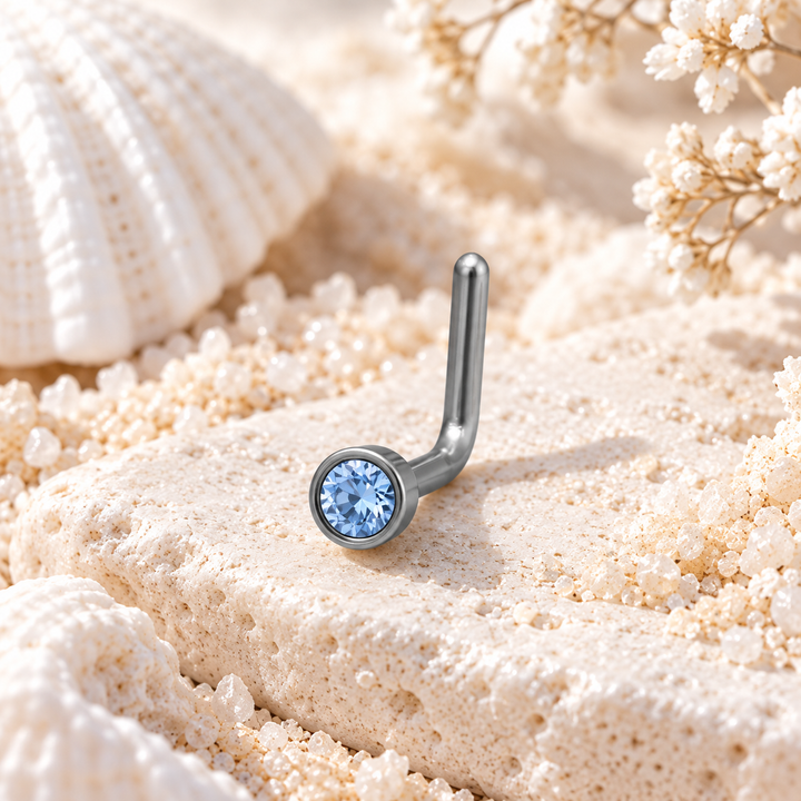 Tiny Crystal Wanderer Nose Studs