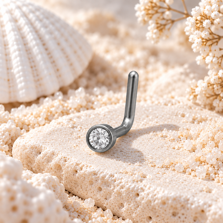 Tiny Crystal Wanderer Nose Studs