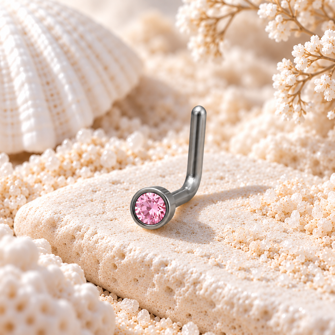 Tiny Crystal Wanderer Nose Studs
