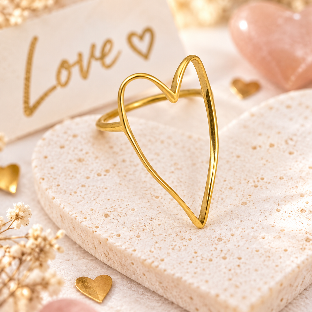 Golden Lovestruck Ring