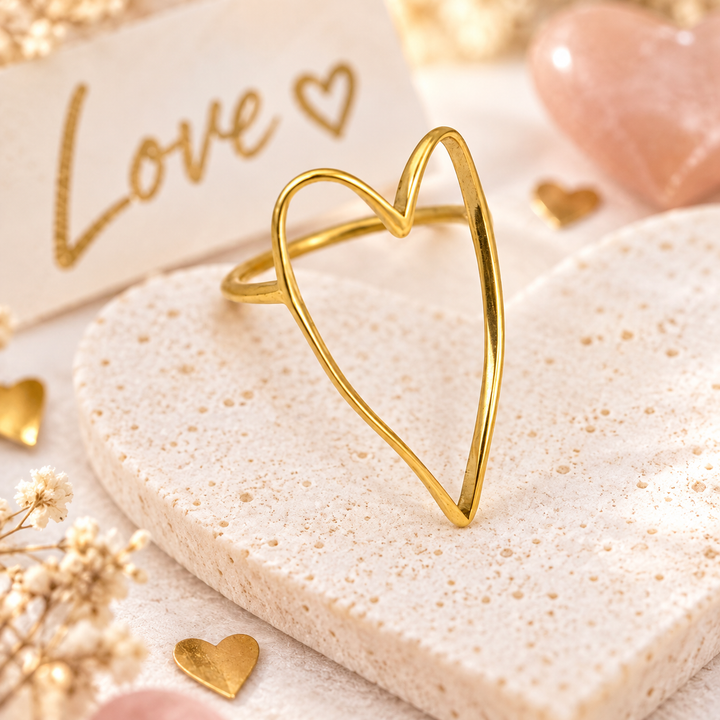 Golden Lovestruck Ring