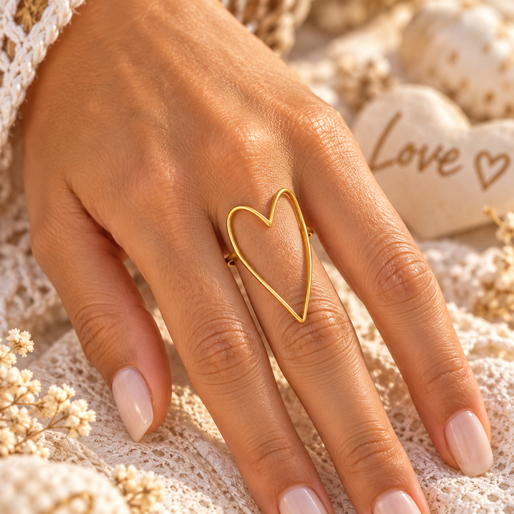Golden Lovestruck Ring