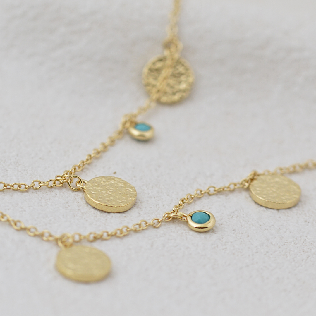 Golden Sea Drop Choker