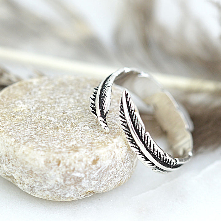 Rings - Adjustable Feather Ring