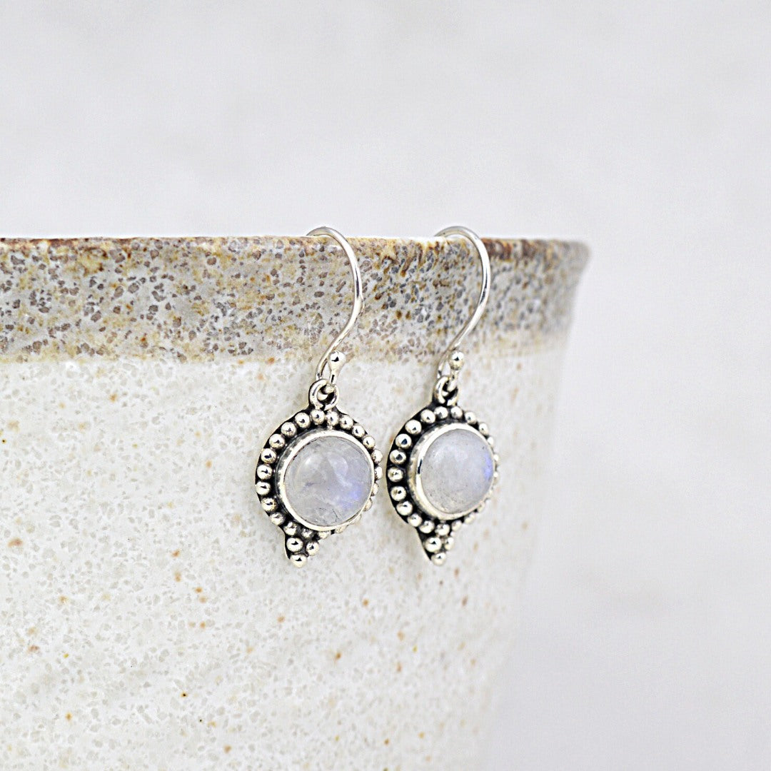 EARRINGS - BOHEMIAN MOONSTONE EARRINGS