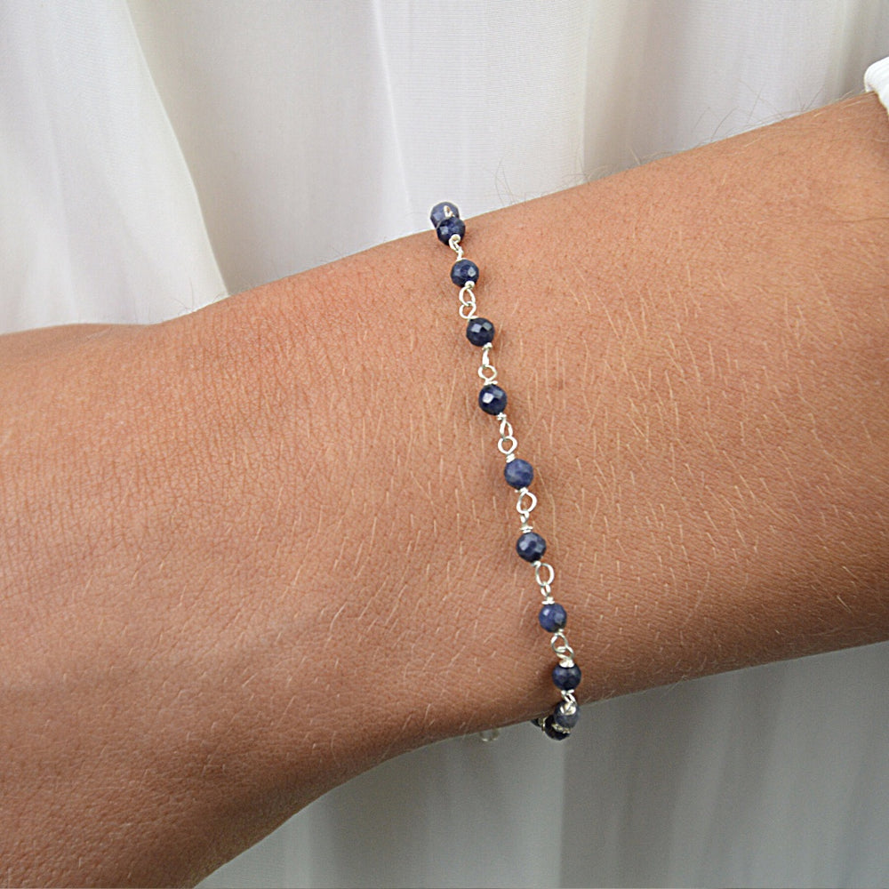 BRACELETS - BLUE SAPPHIRE BRACELET