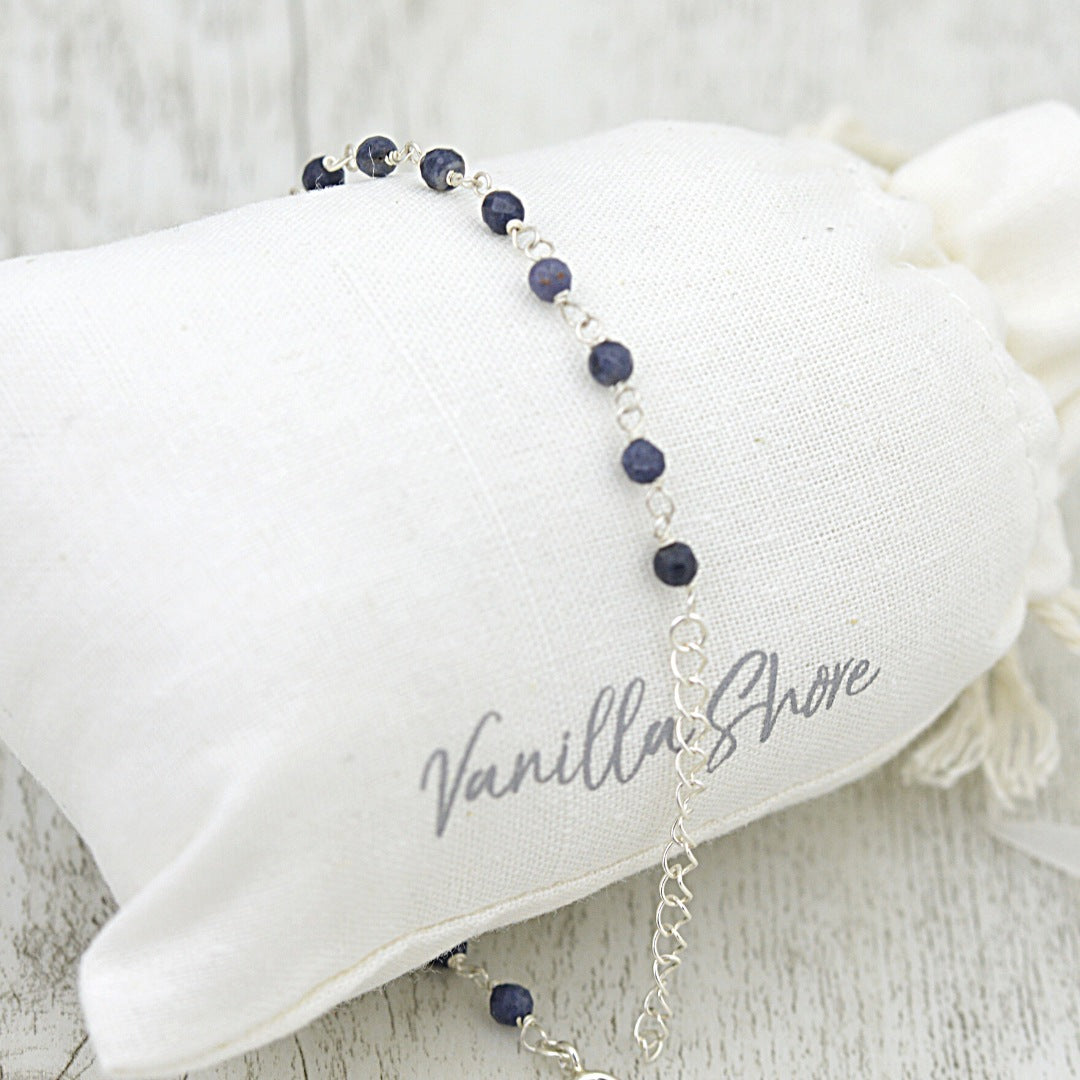 BRACELETS - BLUE SAPPHIRE BRACELET