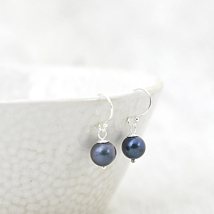 Earrings - Black Pearl Earrings