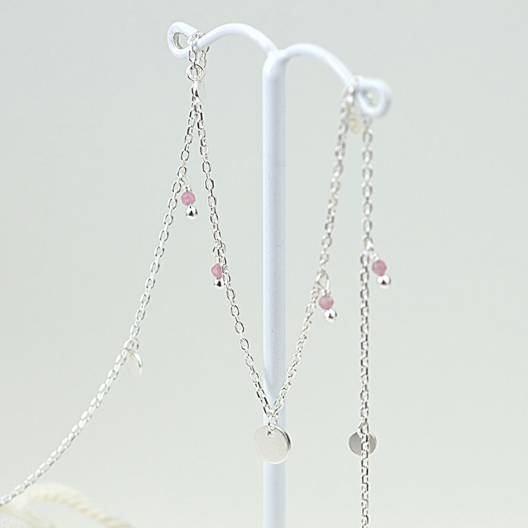 Necklaces - Pink Serenity Choker