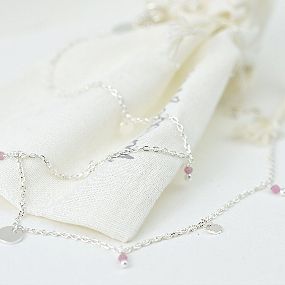 Necklaces - Pink Serenity Choker