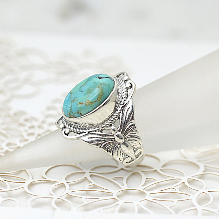 Rings - Boho Turquoise Ring