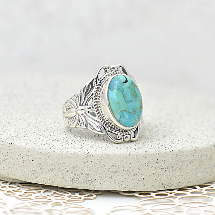 Wild Thing Turquoise Ring is