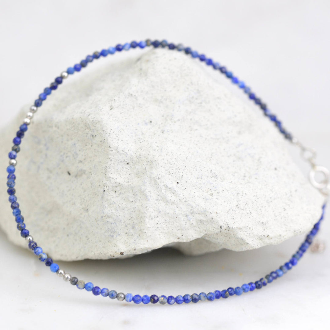 Anklets - Lapis Gemstone Anklet