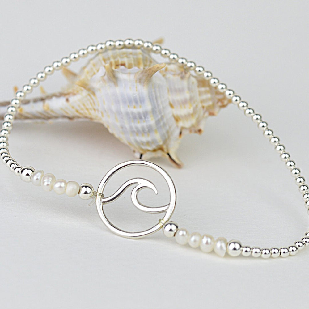 Bracelets - Ocean Serenity Pearl Bracelet