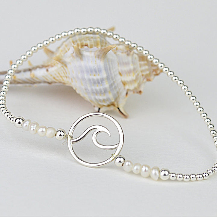 Bracelets - Ocean Serenity Pearl Bracelet