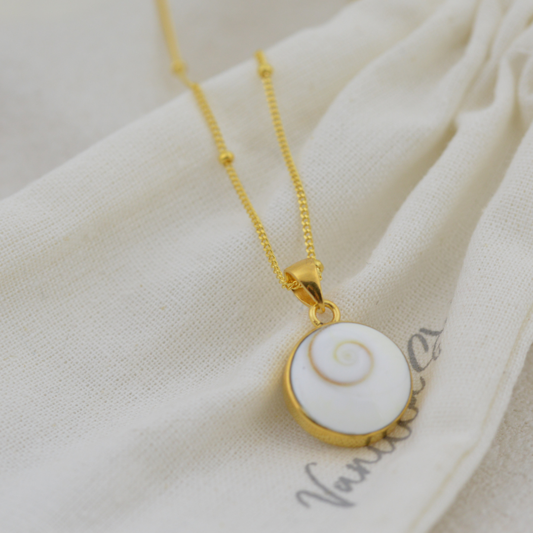 Sunlit Shiva Necklace