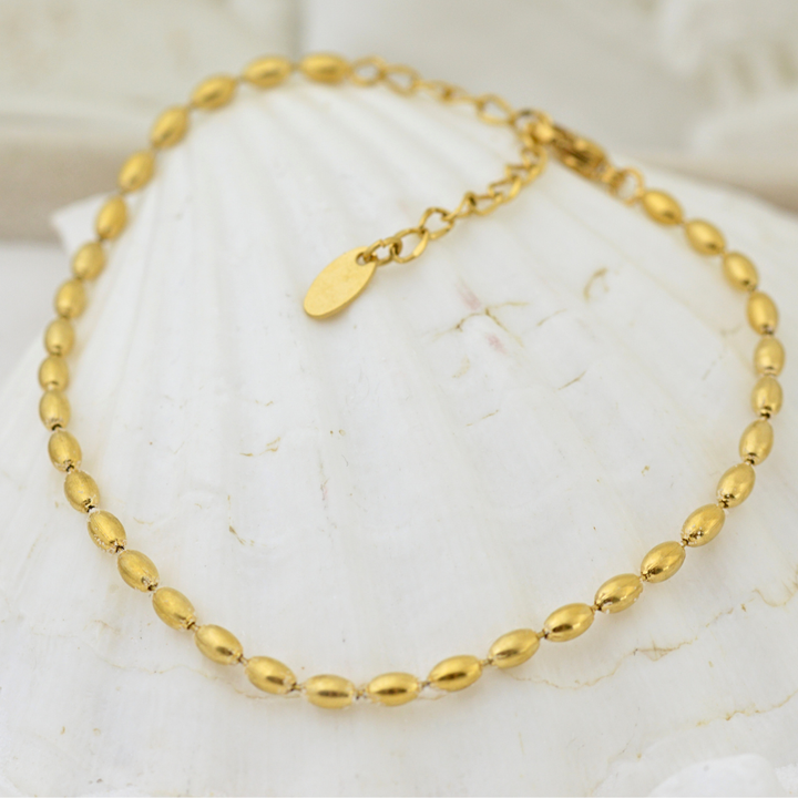 Sunlit Seed Anklet