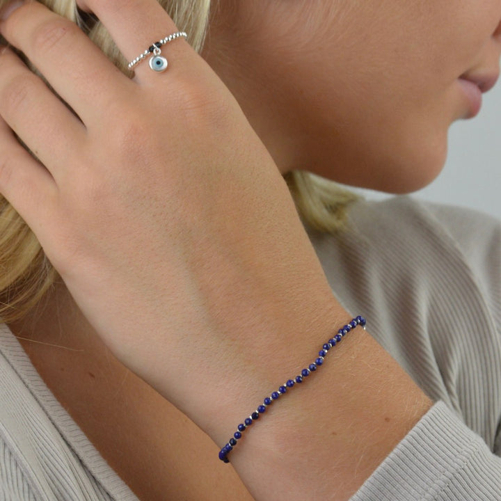 Bracelets - Dainty Lapis Lazuli Bracelet