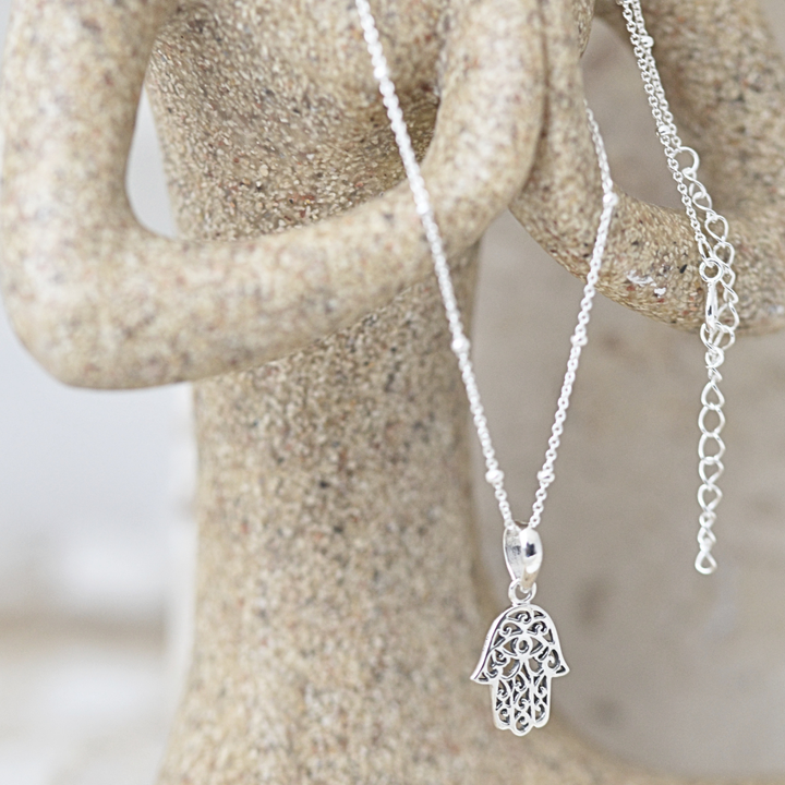 Divine Path Hamsa Necklace