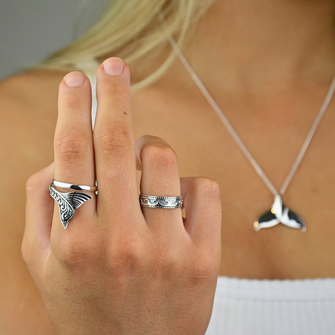 Rings - Bohemian Whale Tail Ring