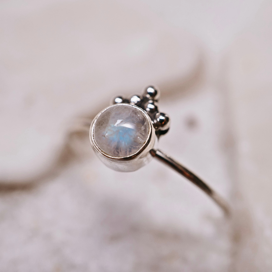 Rings - Dainty Moonstone Ring