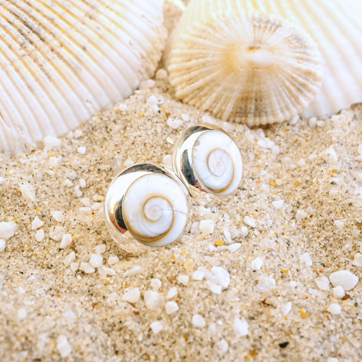 Shiva Shell Stud Earrings