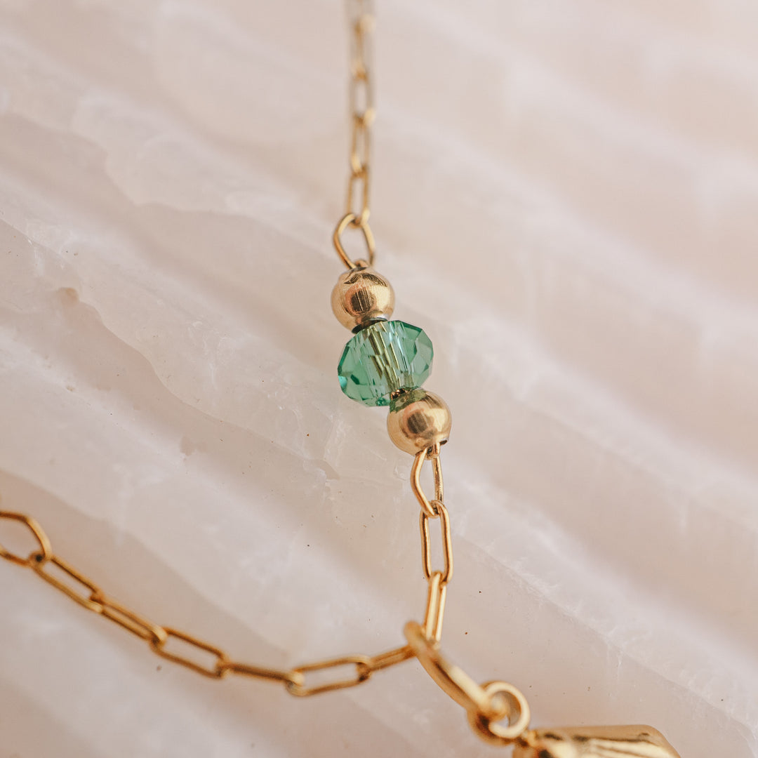 Little Emerald Coastal Necklace