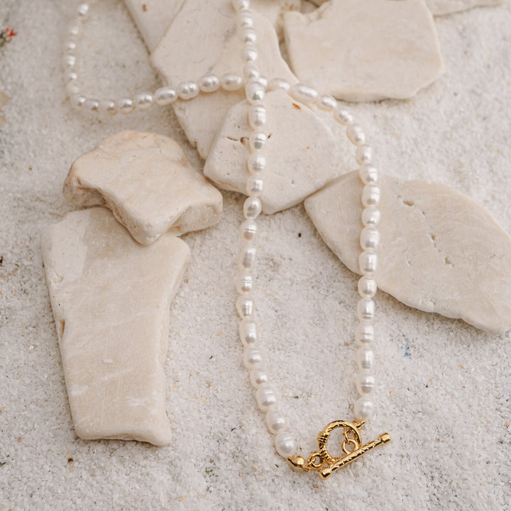 Pearl Toggle Necklace