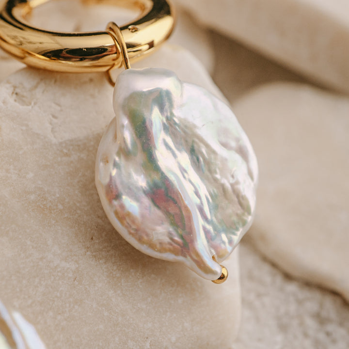 Earrings -  Baroque Pearl Earrings