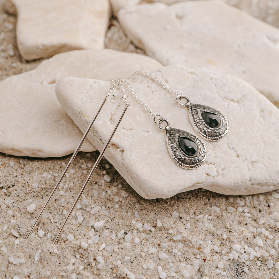 Bohemian Bliss Thread Earrings