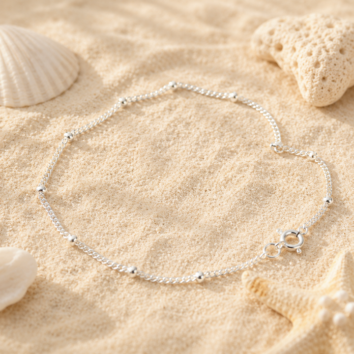 Anklet dainty sterlin silver anklet