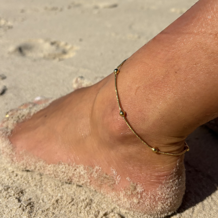 Golden Aurora Anklet