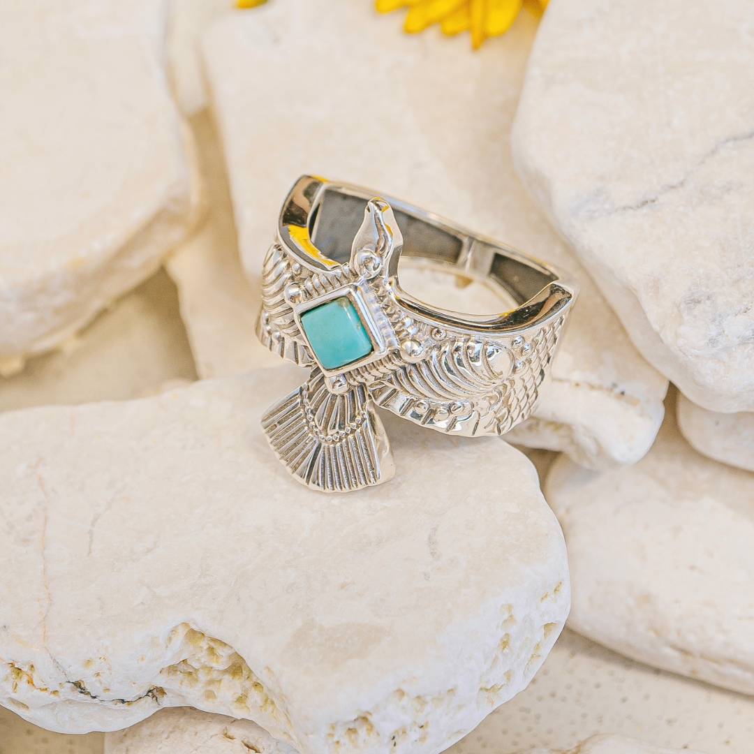 Rings - Turquoise Eagle Ring