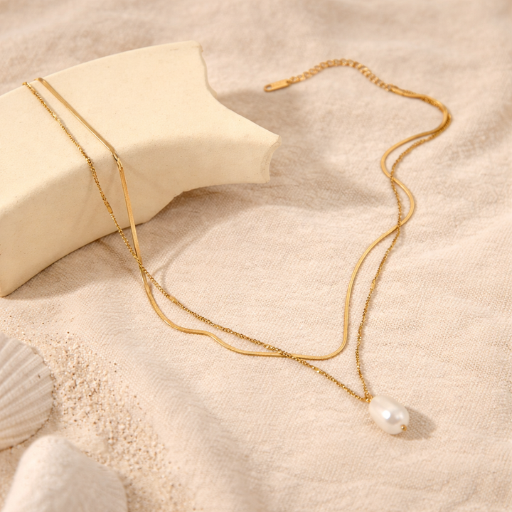 Ocean Kiss Layered Necklace