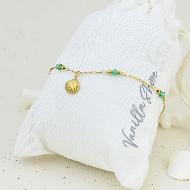 BRACELETS -  Dainty Shell Bracelet