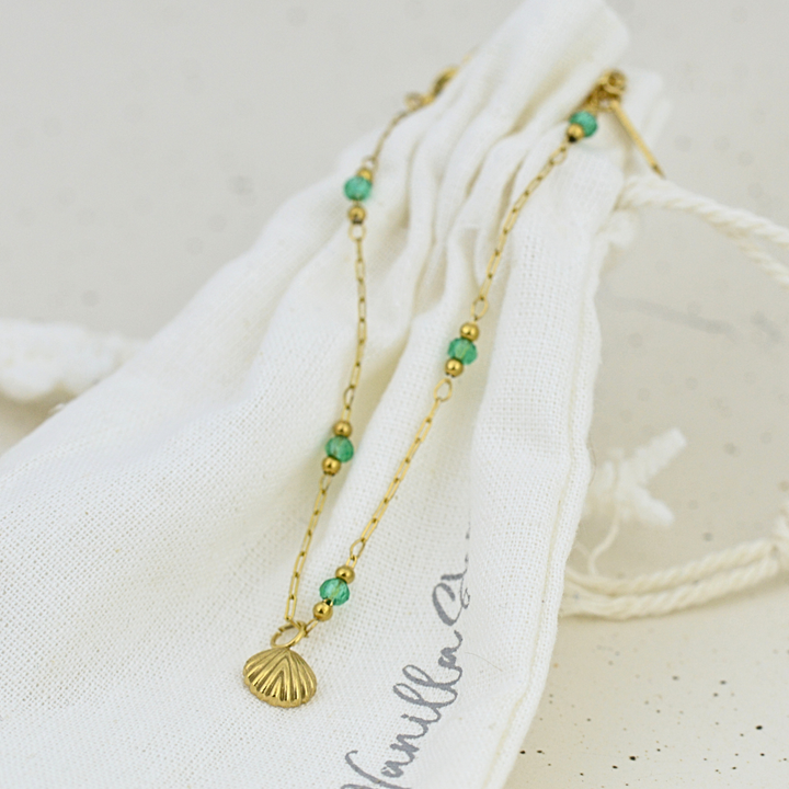 Little Emerald Coastal Bracelet