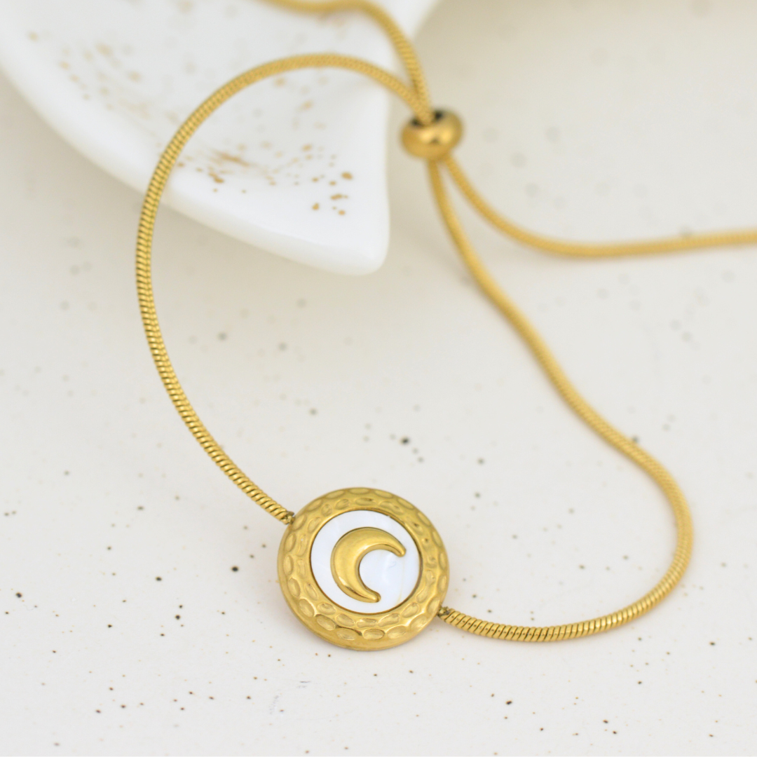 Bracelets - Gold Moon Bracelet