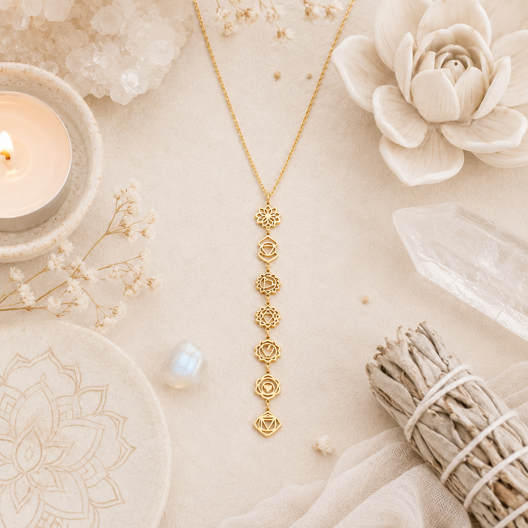 Gold Chakra Flow Necklace