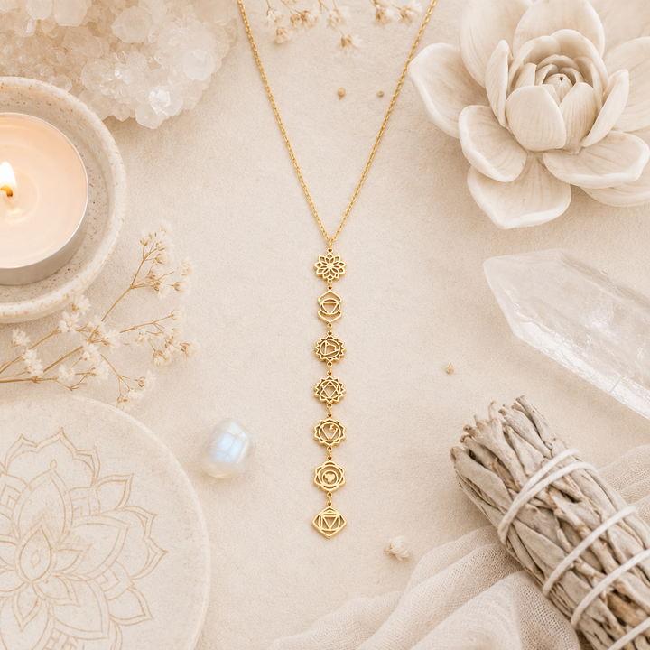 Gold Chakra Flow Necklace
