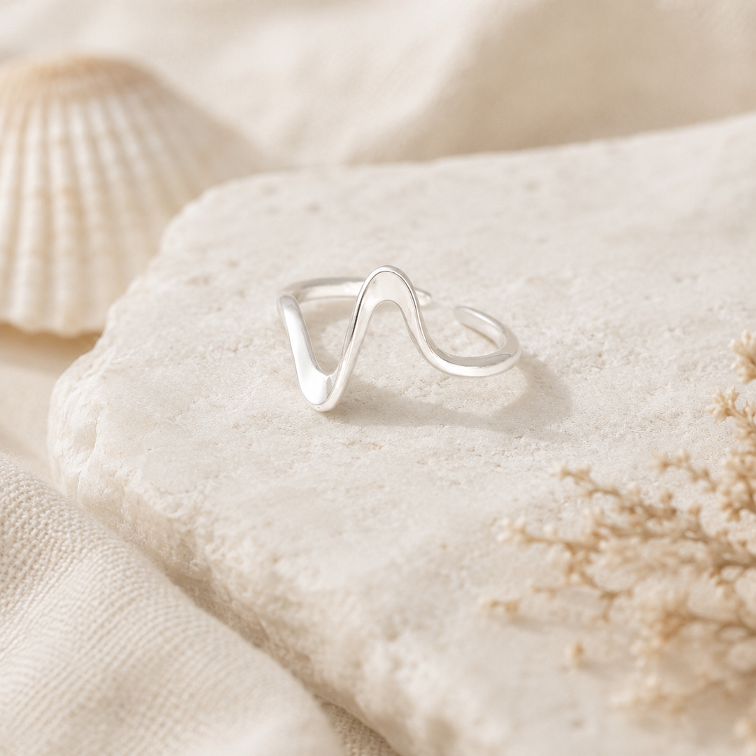 Toe Rings - Wavy Toe ring