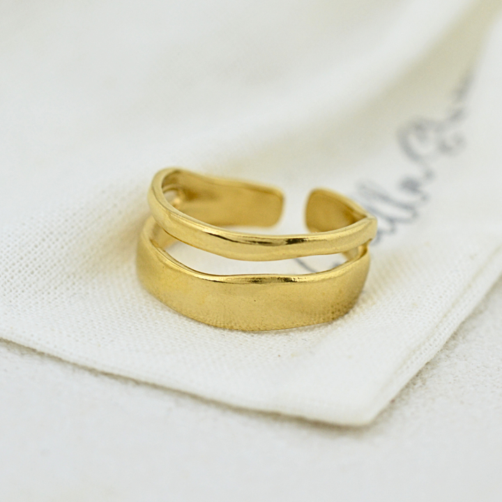 Twin Aura Ring (Adjustable)